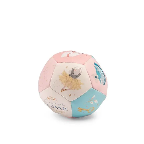 La Petite École de Danse Ballon Souple   Rose        de               Moulin Roty