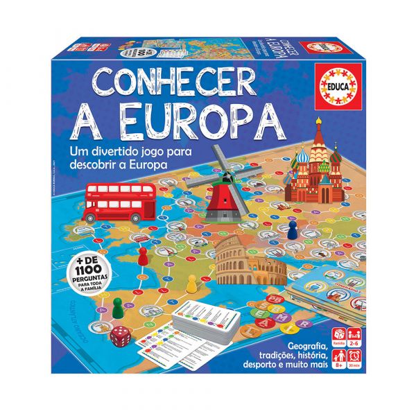 Educa Jogo Conhecer a Europa - 187471