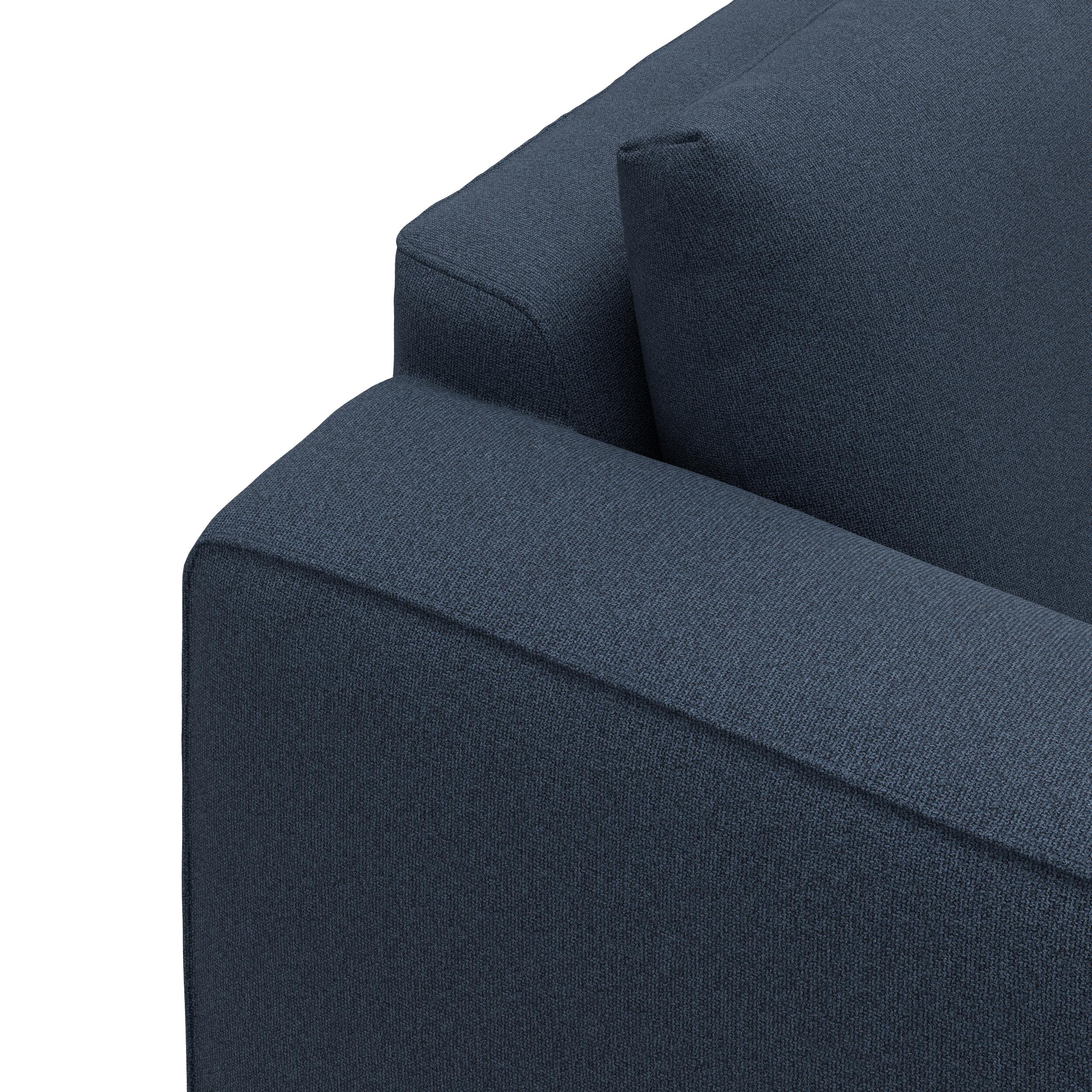Nyland højrevendt hjørnesofa med pufafslutning