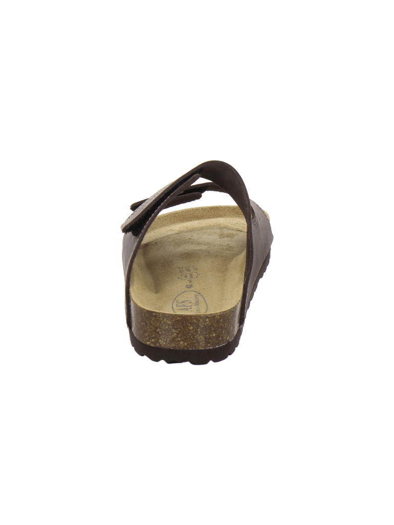 Hausschuhe Herren Leder mocca