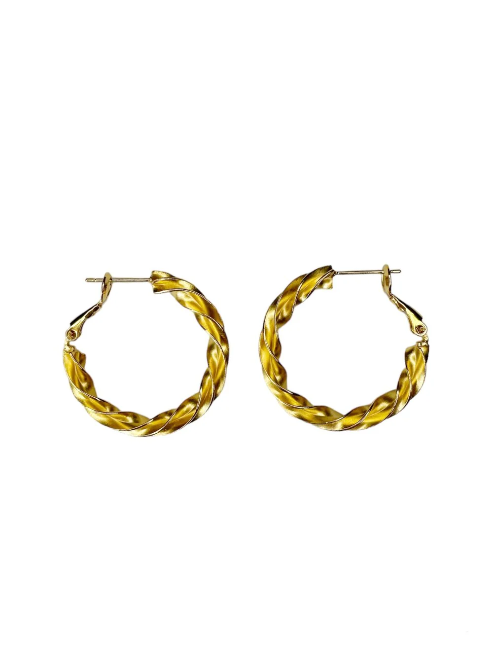 Pico  Chloe Small hoops - forgyldt