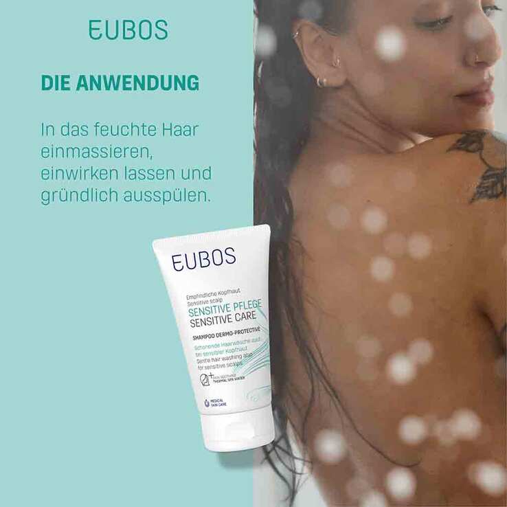 Eubos Sensitive Shampoo Dermo Protectiv, 150 ml
