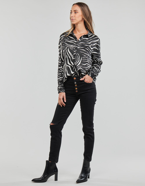 JDY - JDYFIFI L/S SHIRT WVN NOOS - Noir