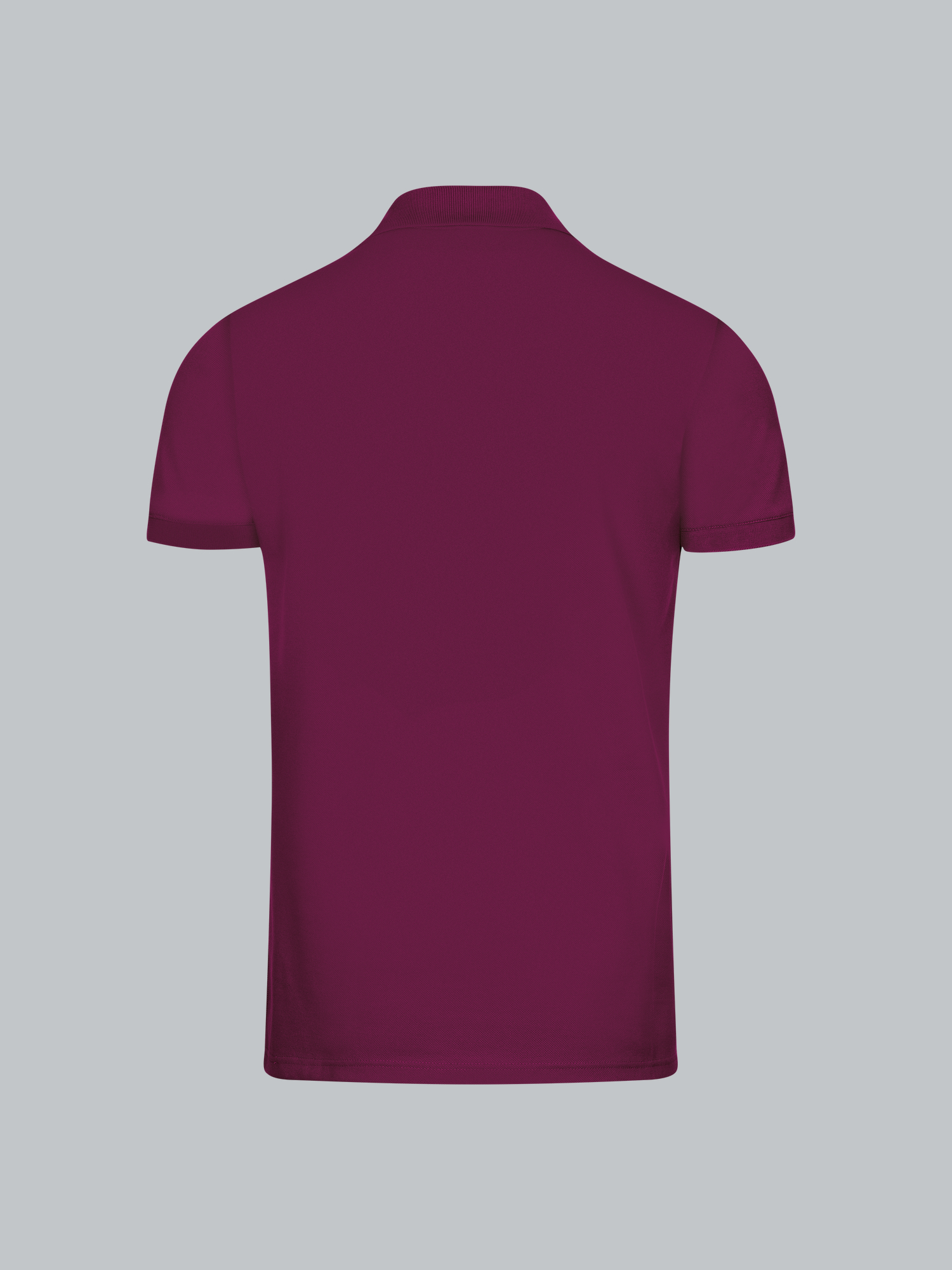 Poloshirt aus elast. Piqué Sangria