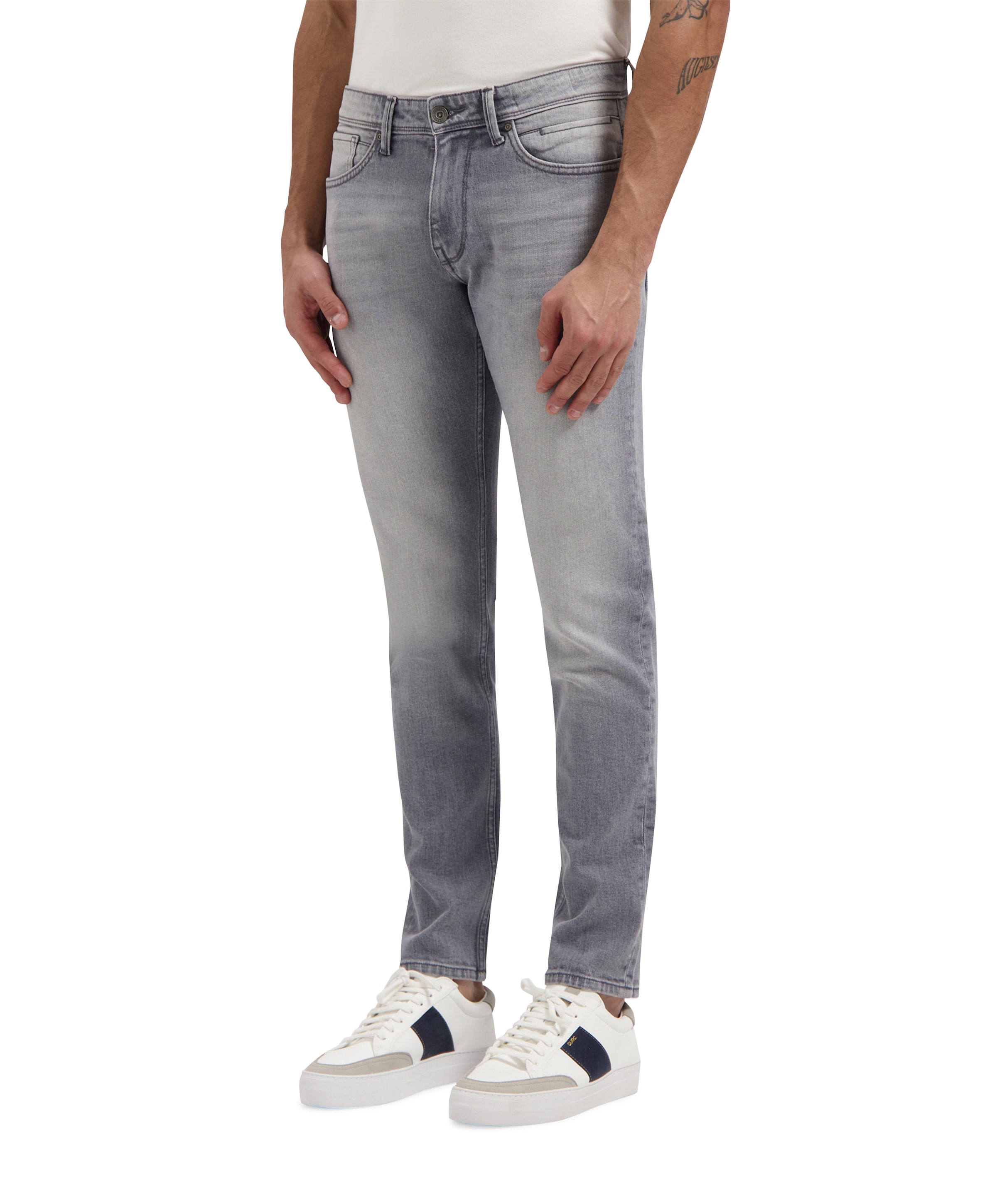 Pure Path The Jone Skinny Fit heren jeans grijs