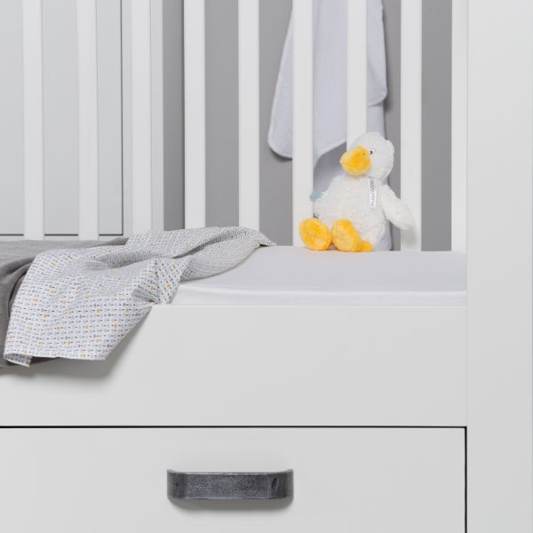 Kidsmill Brent Babybed Met Lade Wit 70 x 140 cm