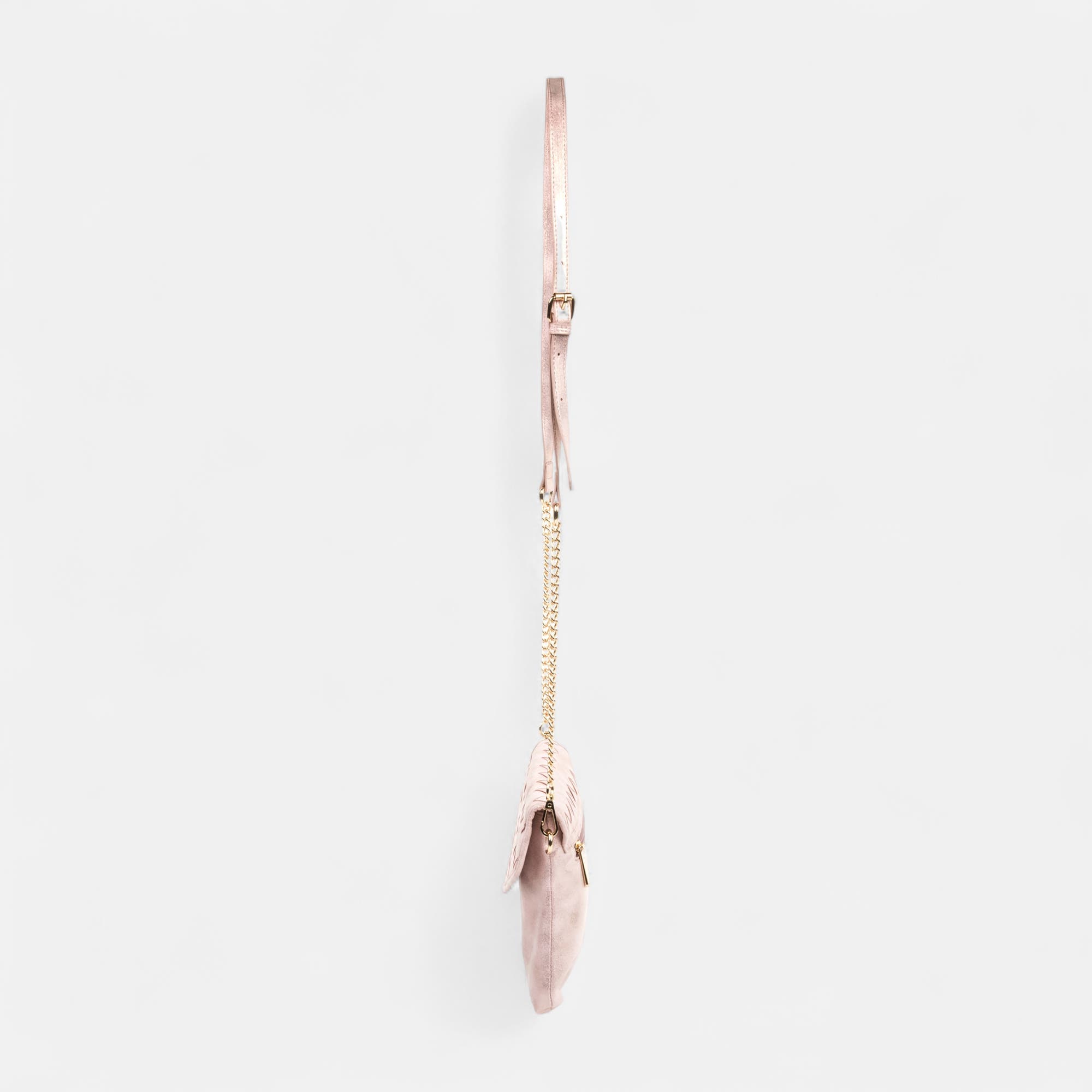 Sac bandoulière rose