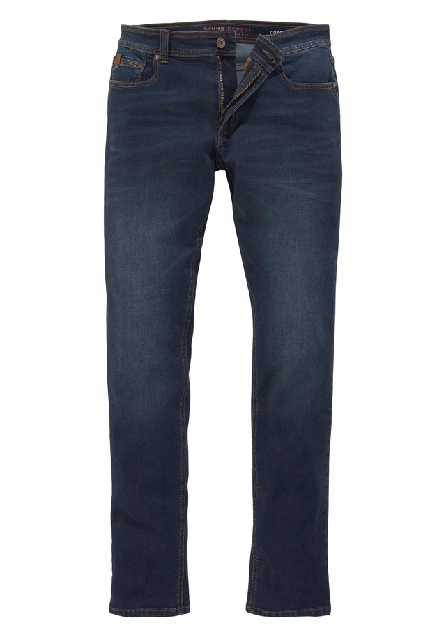 Bruno Banani Slim-fit-Jeans »Grady«, schmale Beinform,  niedrige Leibhöhe,  mit Eingrifftaschen