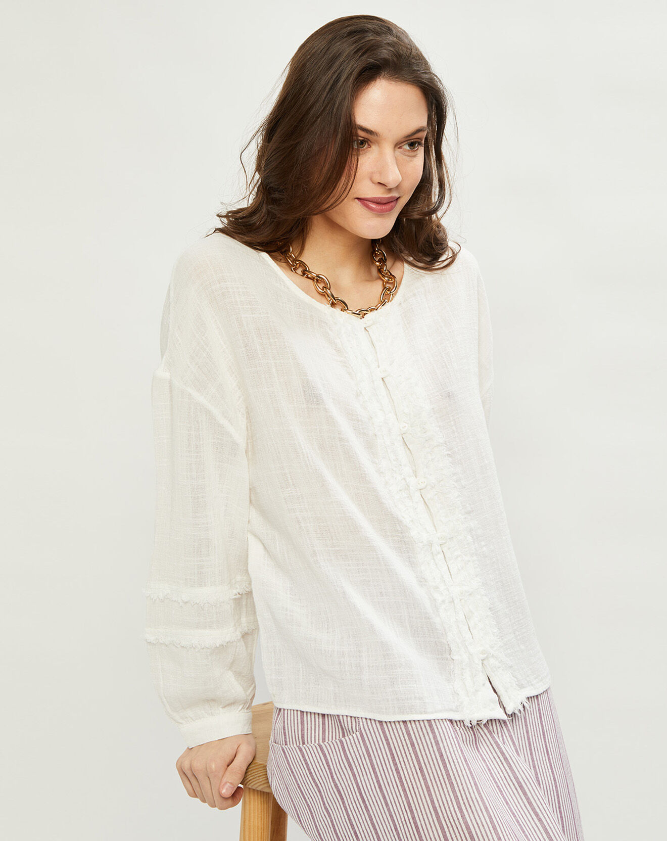 Harris Wilson Blouse Cedrina écrue