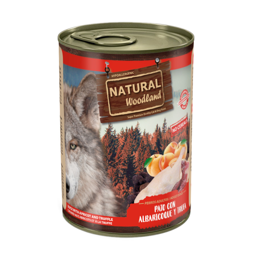 Pato com Damasco e Trufa Natural Greatness em Lata para Cães