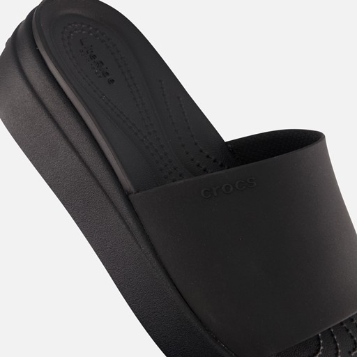 Crocs Brooklyn Slide Slippers zwart Rubber
