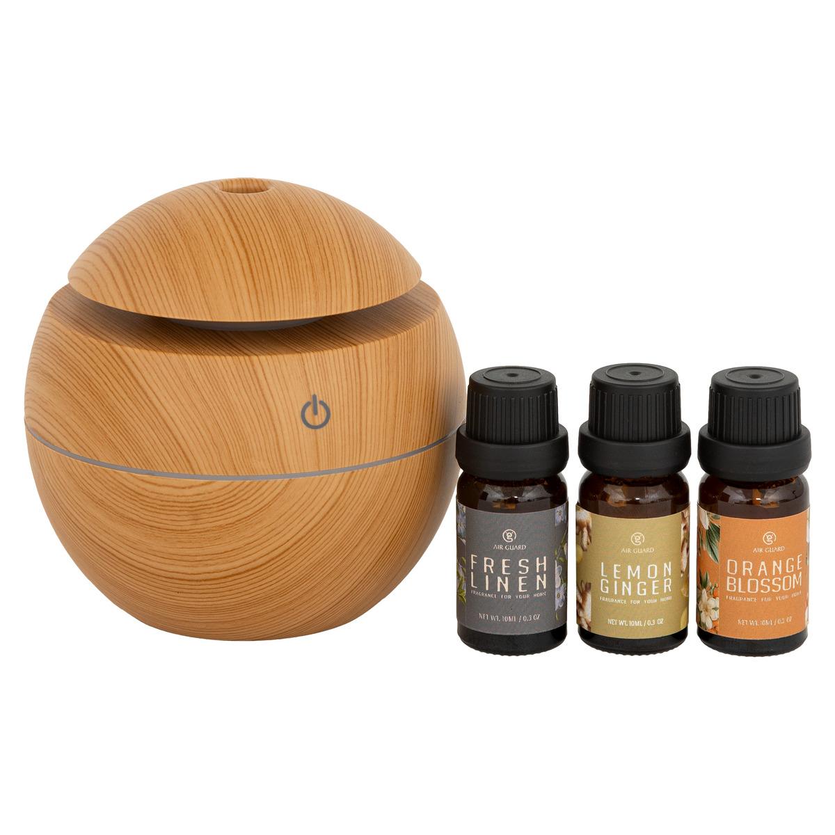COFFRET SENTEUR GIRO 3 HUILES PARFUMEES ET DIFFUSEUR