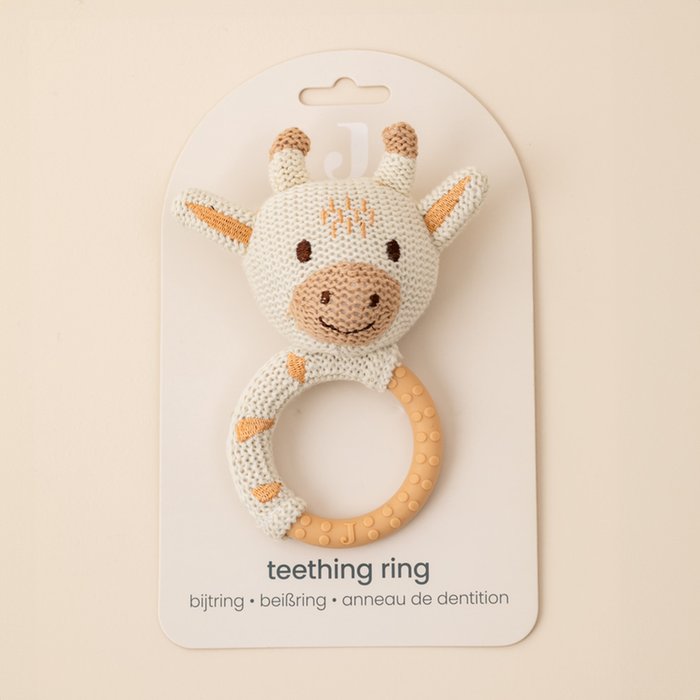 Jollein | Bijtring | Giraffe | 13 cm