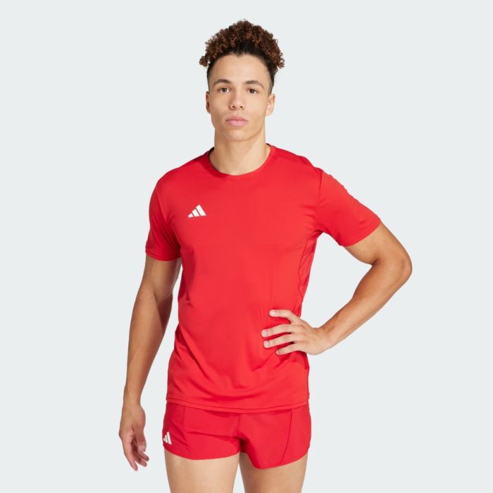 adidas Herre T-shirts Adizero Running T-shirt Rød