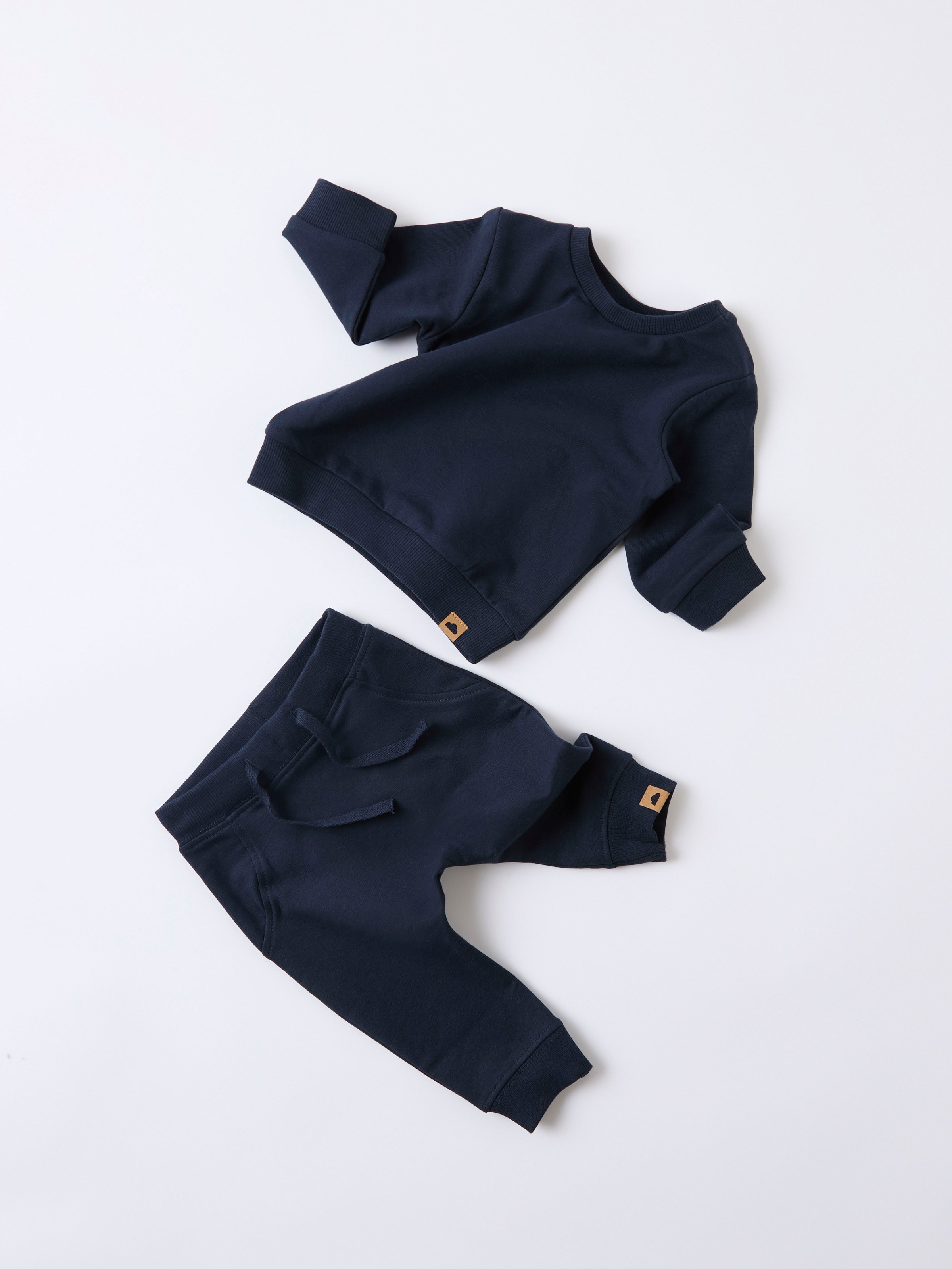 Name It Sweatshirt »NBNTAKKI für Mädchen und Jungen mit Druckknopf und Stretch«, unifarben, casual, regular fit, Baumwollmix, Rundhals