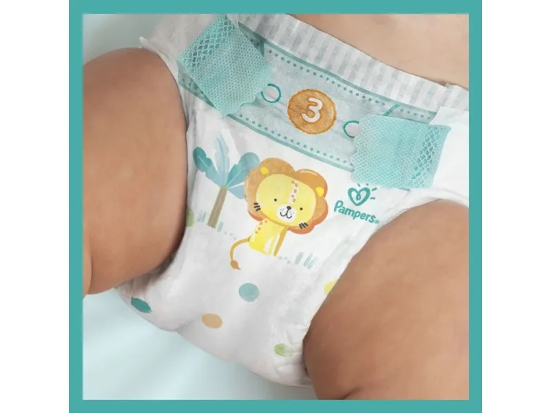 Pampers Active Baby bleer størrelse 3, 6-10 kg, 208 stk.