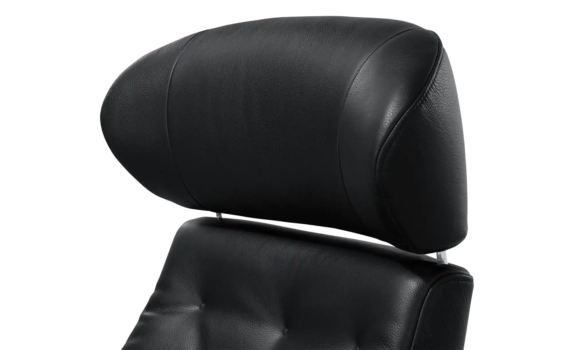 Sessel in Leder mit Knopfnaht Timeout
