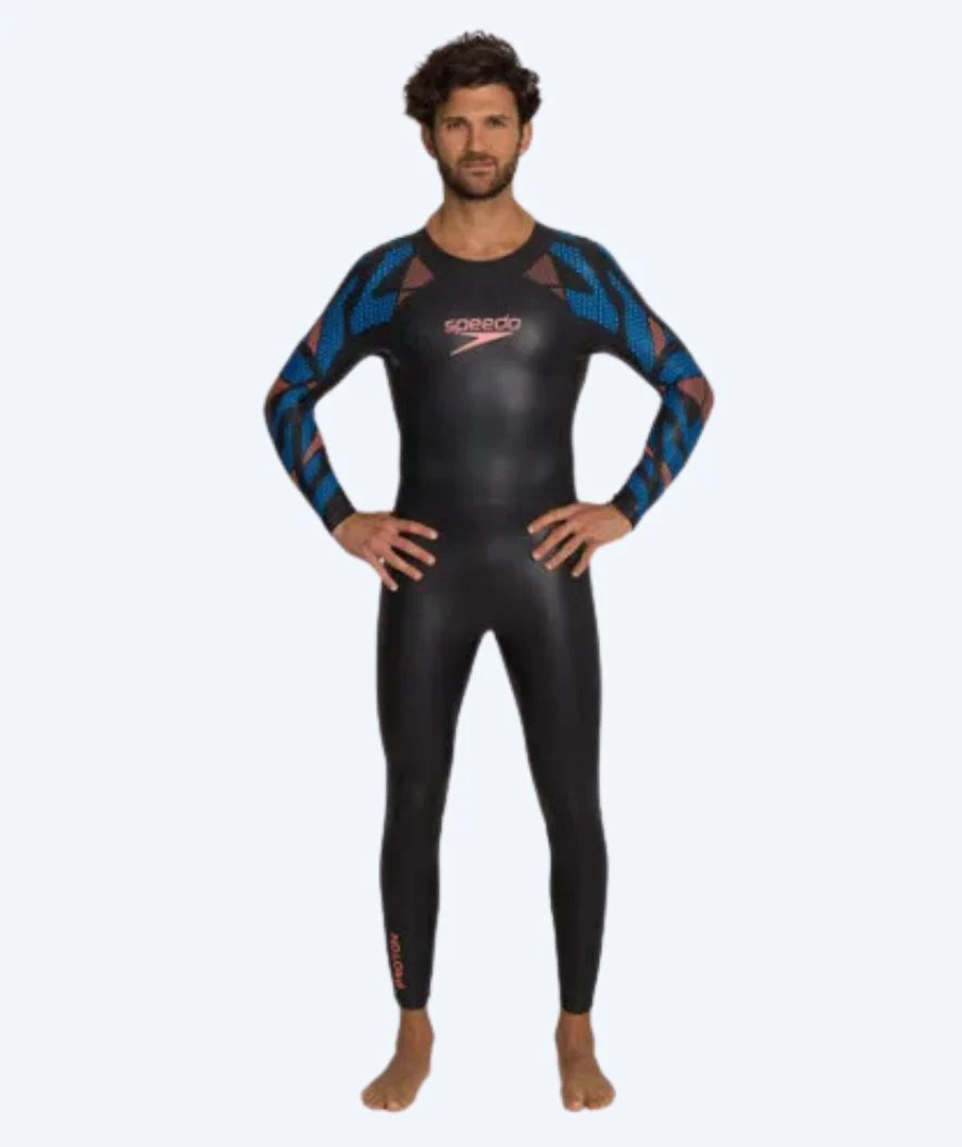 Speedo våddragt til mænd - Proton - Sort/blå