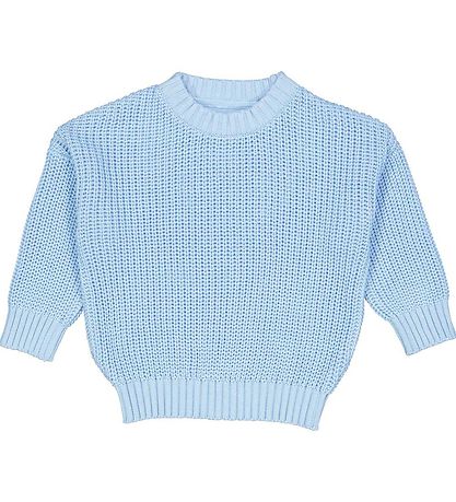 VACVAC Bluse - Strik - Confettiknit 1.0 - Blåe Blossom