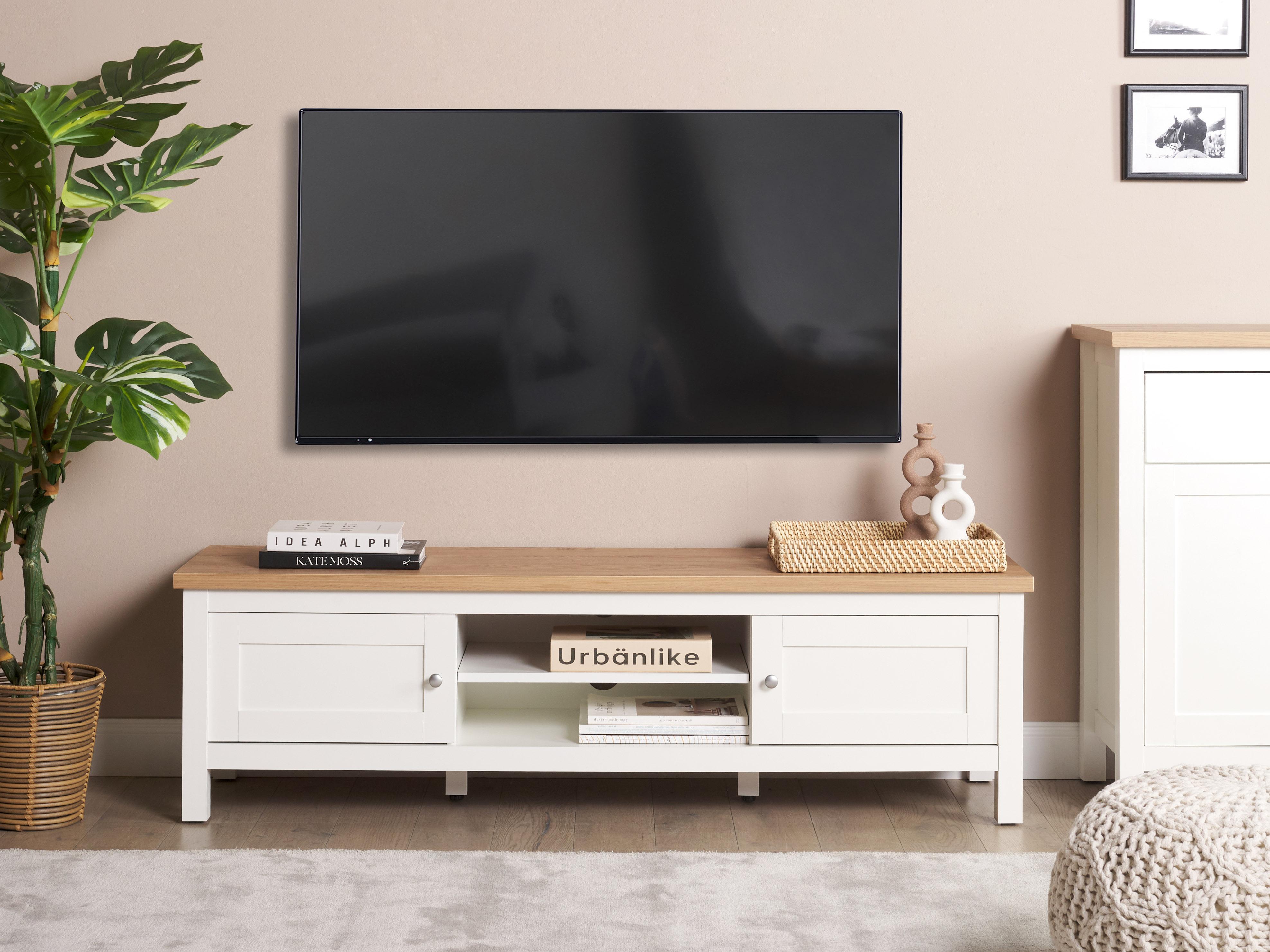 TV-meubel ATOCA Gebroken wit