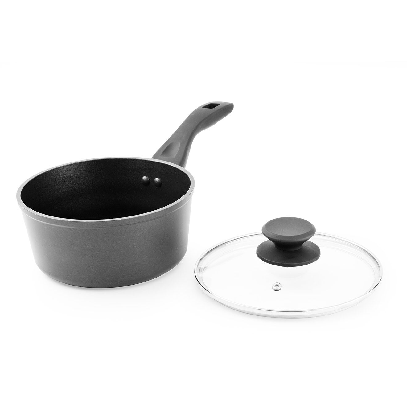 Kitchencook Casserole aluminium forgé noa cas18 tfi grise - D.18 cm