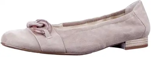 F9100-042 Semler taupe - maat 11 ballerina taupe - maat 11 Calandschoen