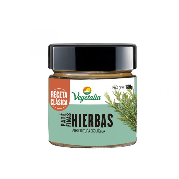 Vegetalia Patê de Ervas Finas Bio 180 G
