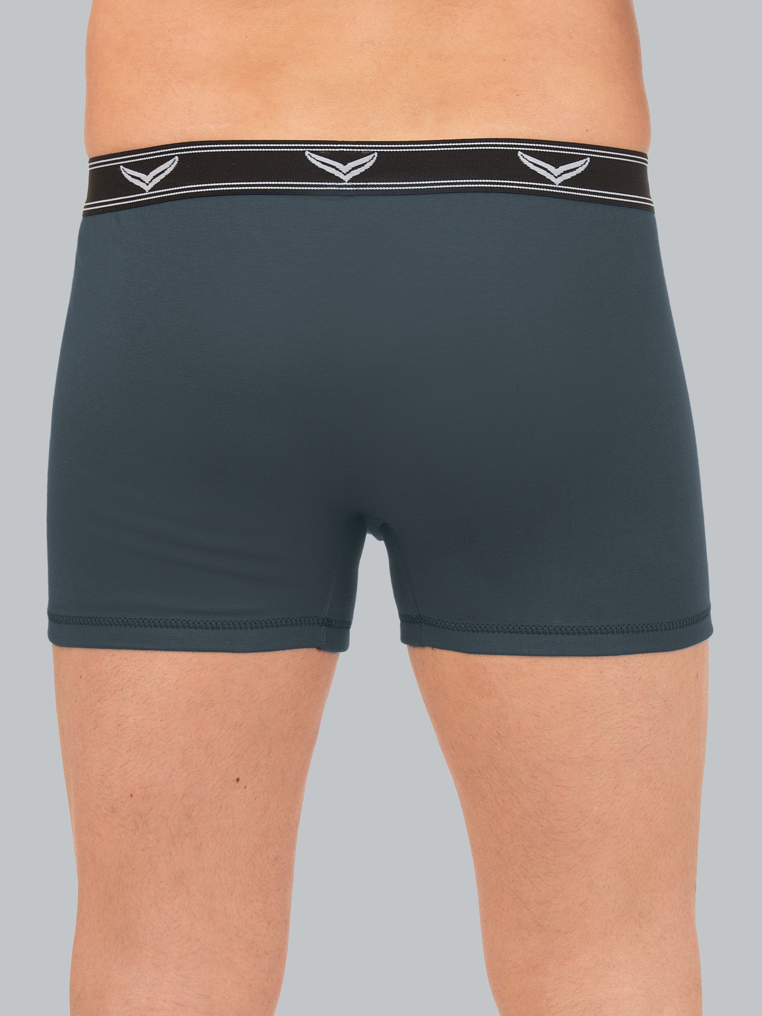 Pants aus Baumwolle/Elastan Anthrazit