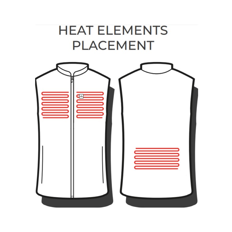 Heat Experience Heated Everyday Vest W's