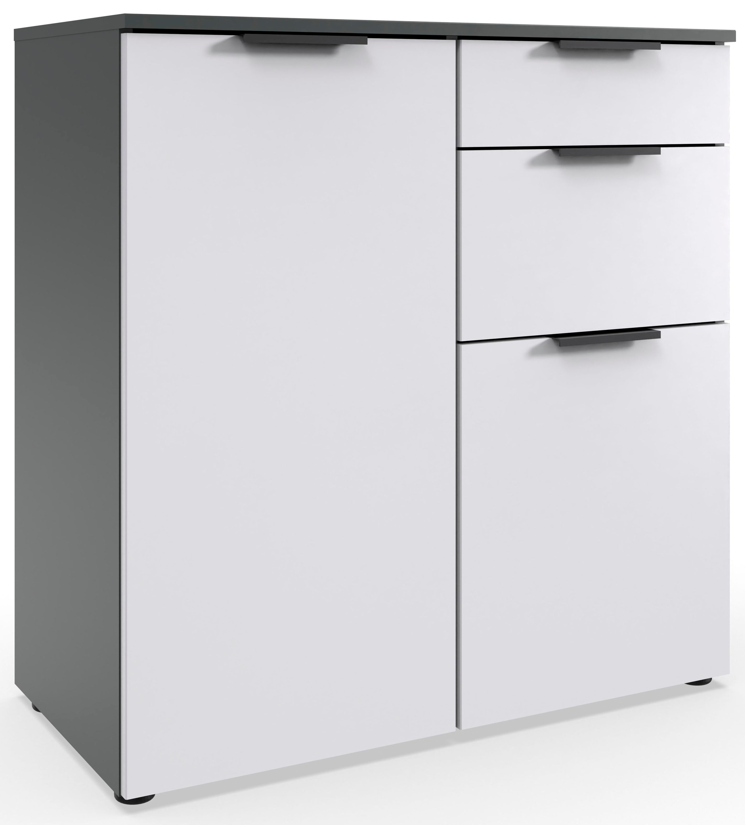 Wimex Kombikommode »Level by fresh to go« 2-türig mit 2 Schubladen, soft-close Funktion, 81cm breit, 84cm hoch