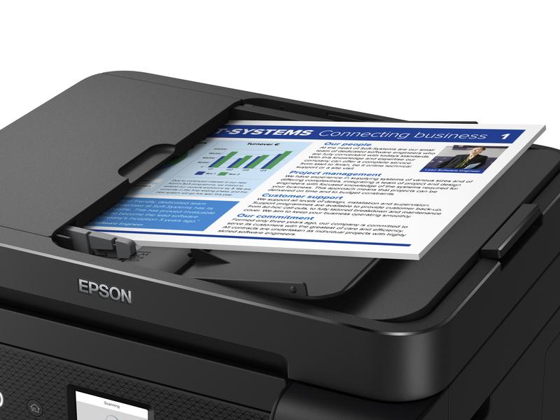 Epson Multifunktionsdrucker EcoTank ET-4850 4-in-1-Multifunktions-Tintenstrahldrucker mit Ecotank-System