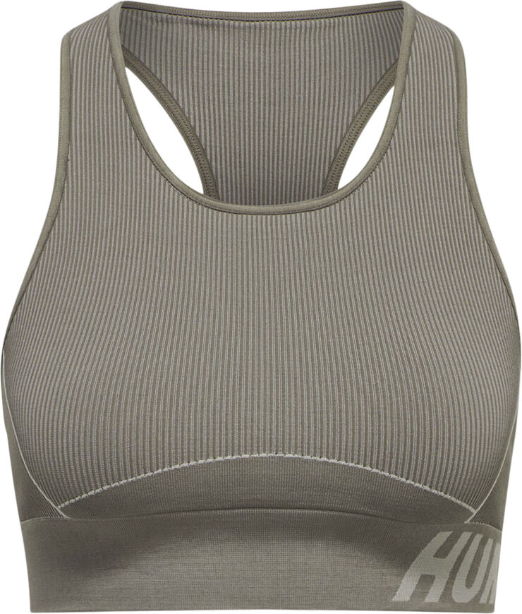 Hummel HMLTE Christel Seamless sports bh Brun