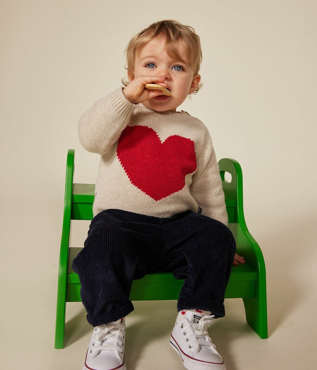 PETIT BATEAU<br>Calças de veludo
