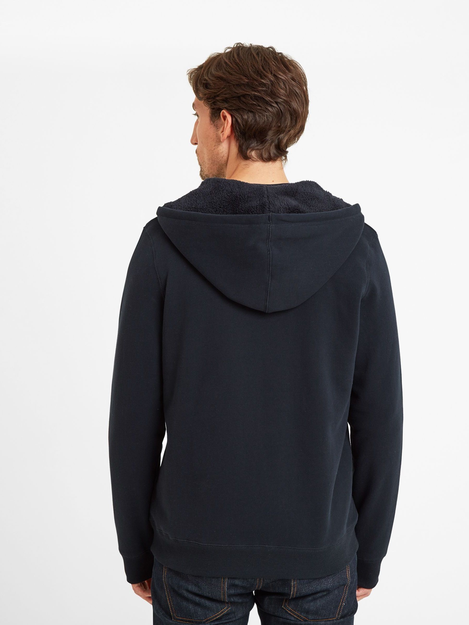 Blauw - Tog 24 Timble Sherpa gevoerde hoodie