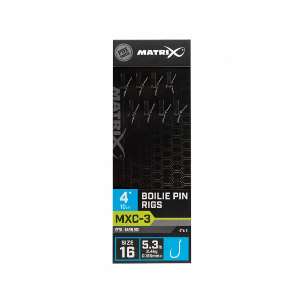 Hameçon monté Matrix MXC-3 Boilie Pin 4