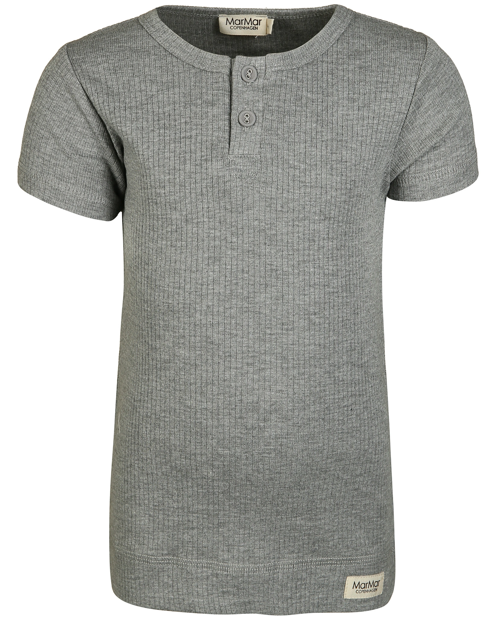 T-Shirt TEE SS in grey melange