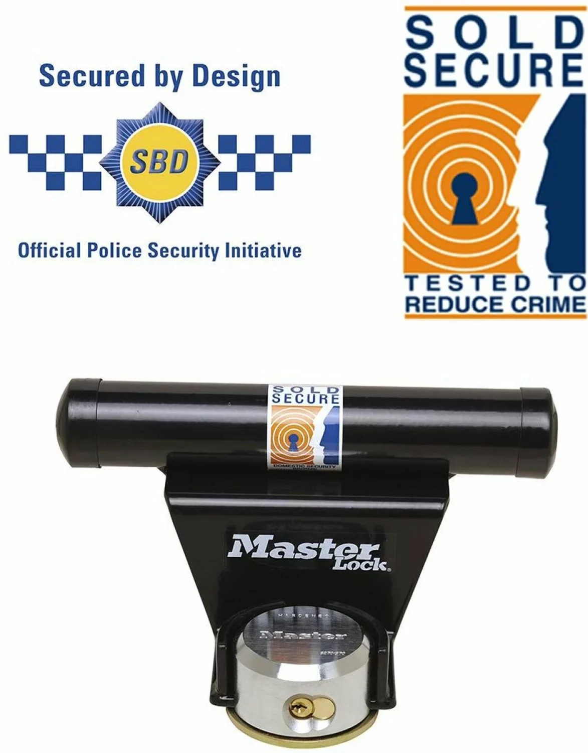Master Lock 1488EURDAT Anti inbraakslot voor garage - 71mm