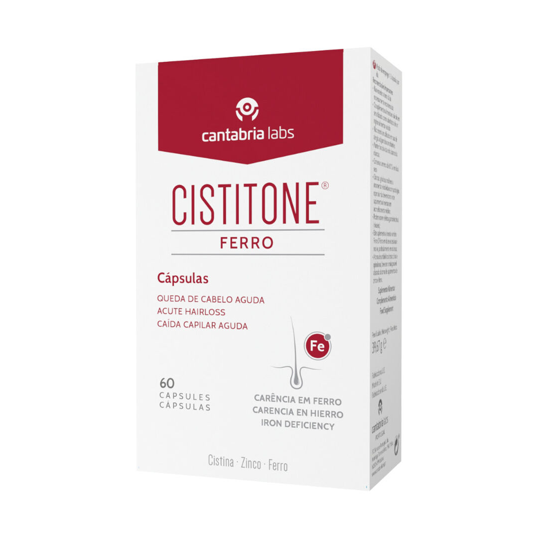 CISTITONE  Ferro - Revitalizante do Cabelo e Unhas - 60un