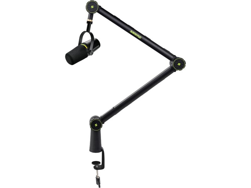 Shure Mikrofon MV7 -K Boom Kit Podcast-Mikrofon mit Tisch-Gelenkstativ