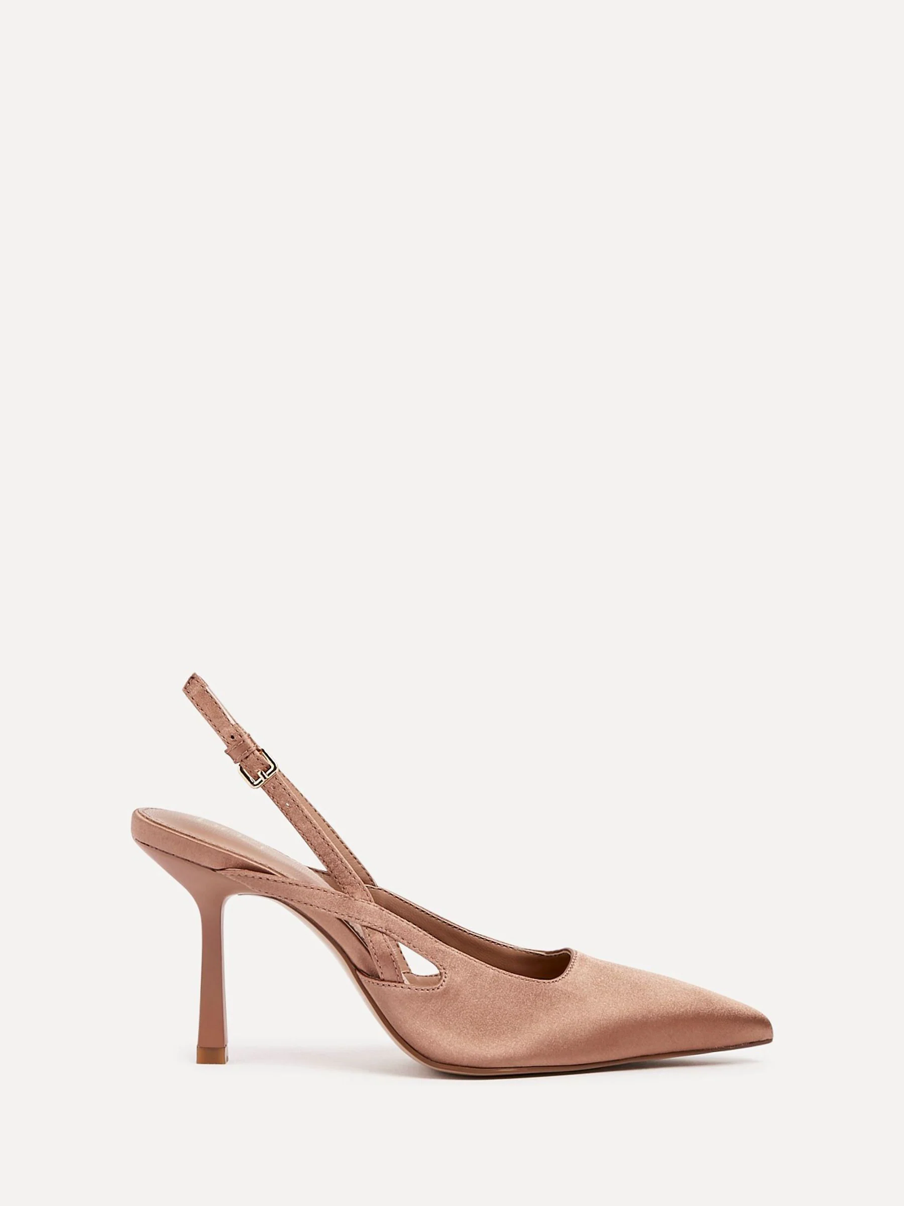 Lichtbruin - Linzi Rhea Slingback hakken