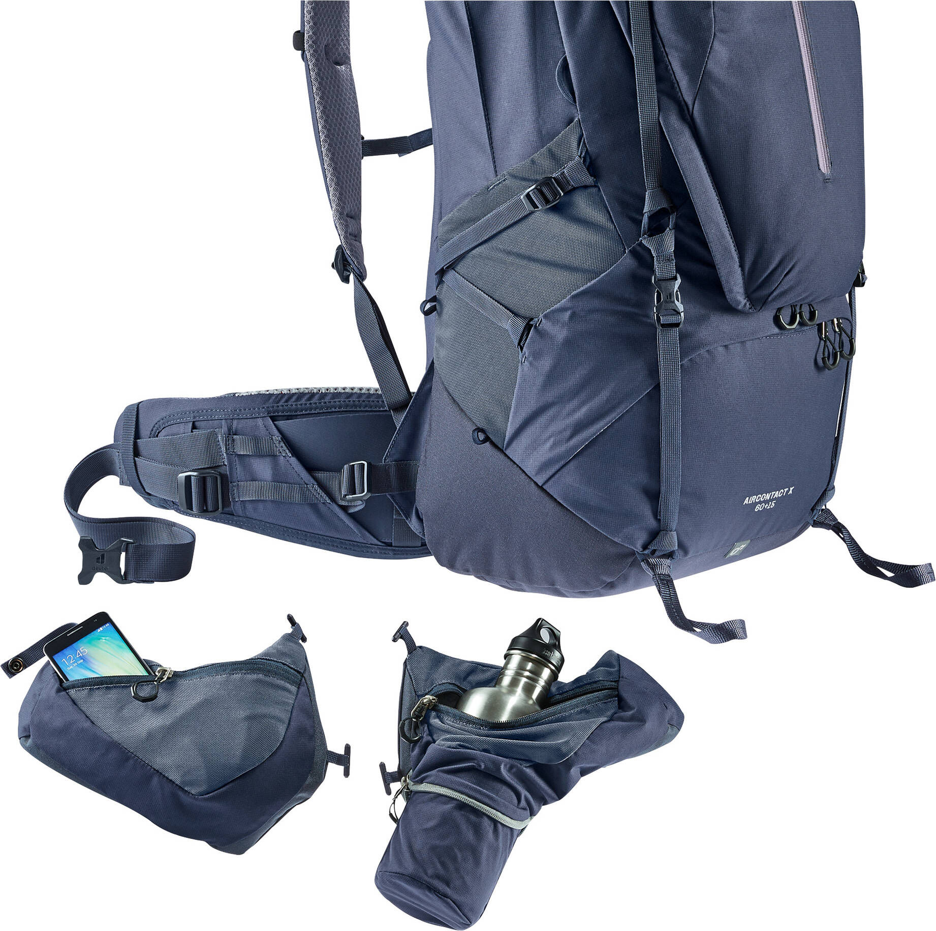 deuter| Herren Trekkingrucksack Aircontact X 60+15