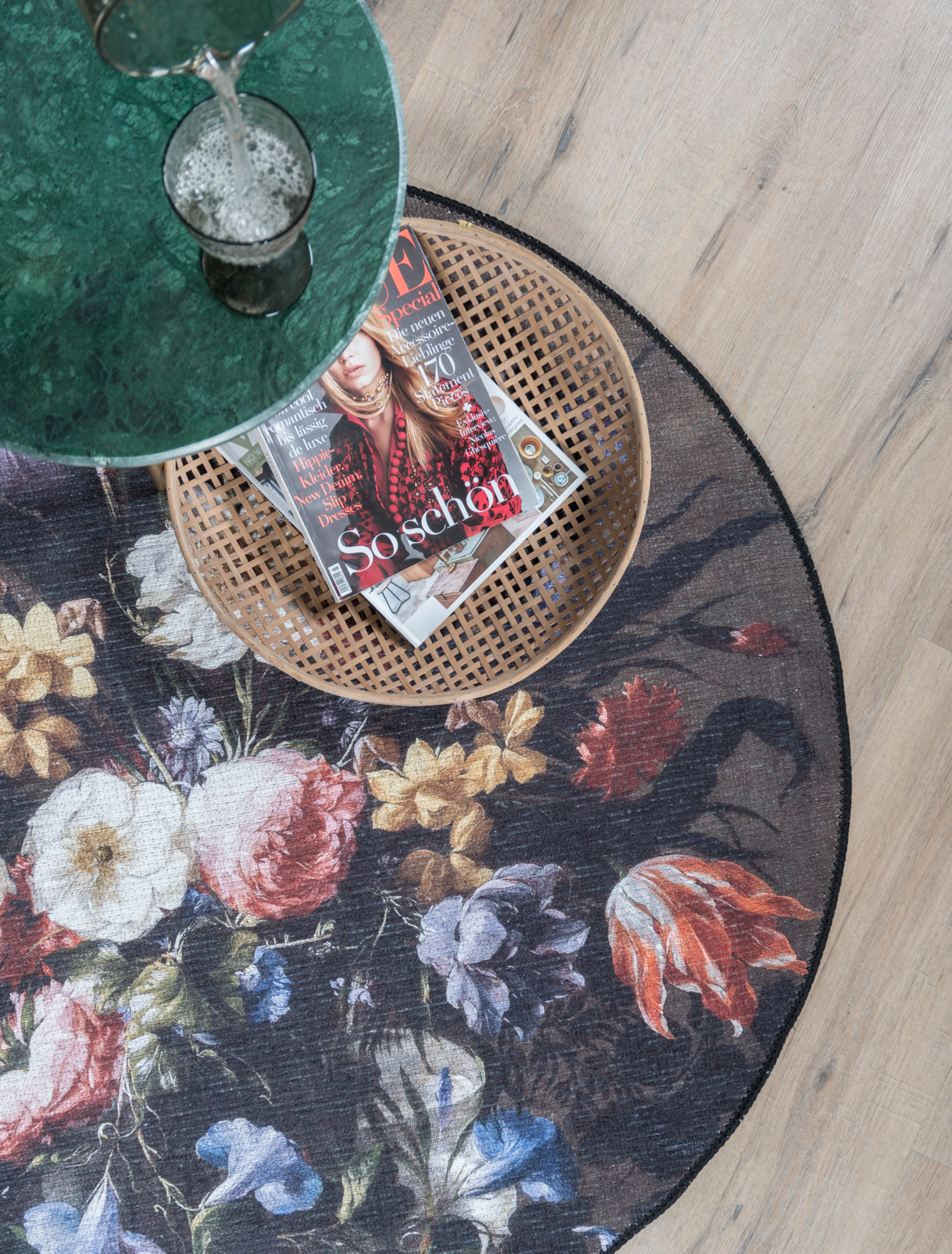 Vloerkleed Ramos Rond ø120 cm
