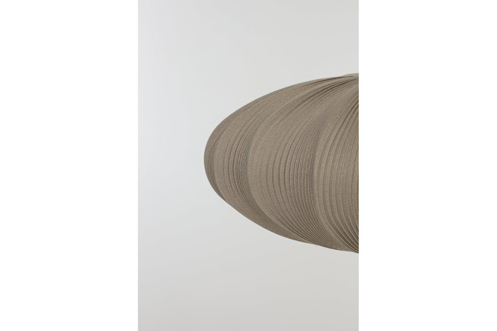 Mamsell taklampe Varmgrå pendel H150cm Ø:45cm E27 40W