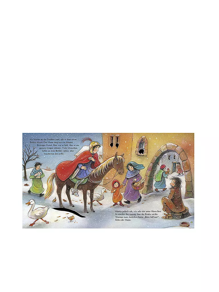 LOEWE VERLAG Buch - Die Geschichte von Sankt Martin + 2 Lieder Amelie Benn  keine Farbe