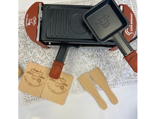 LITTLE BALANCE - Raclette Multifonction Raclette 2 personnes piment