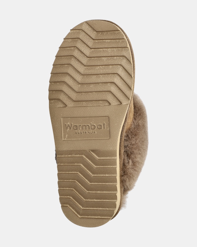 Warmbat Australia Flurry Pantoffels  - taupe