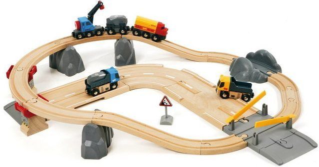 BRIO Spoor en Weg Transportset - 33210