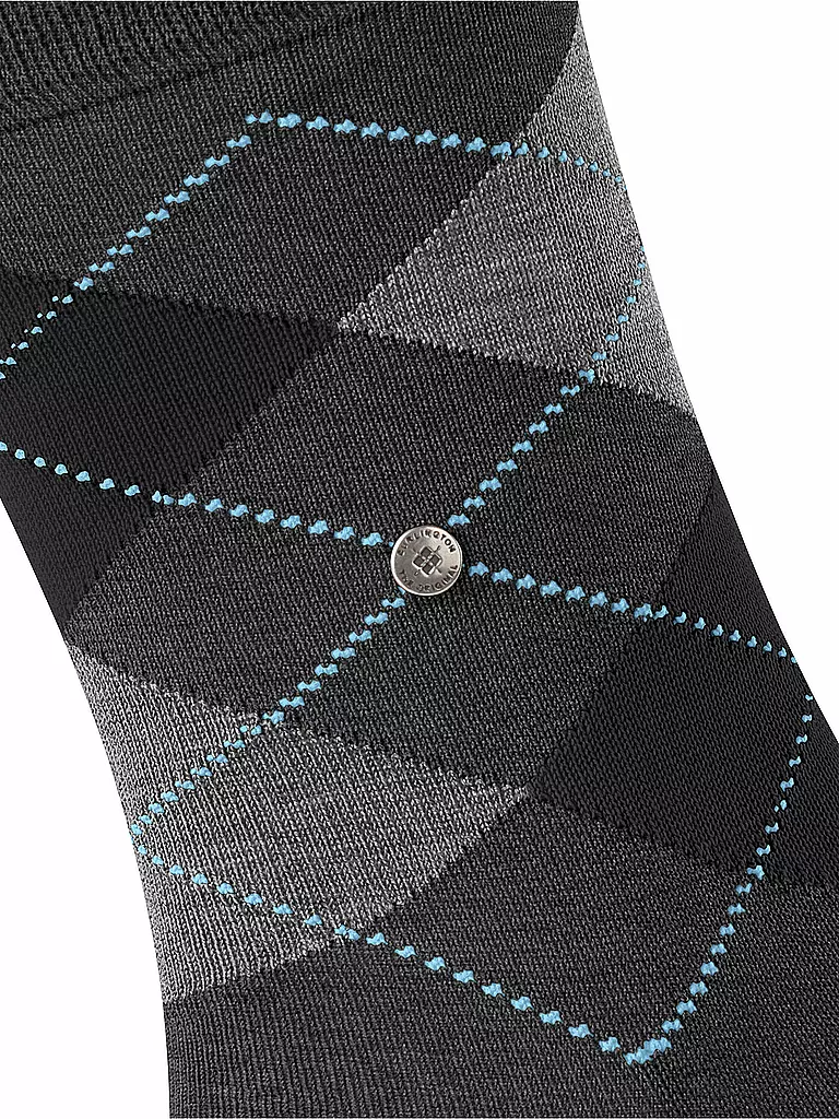 BURLINGTON Herren Socken 40-46 MANCHESTER anthracite melange grau
