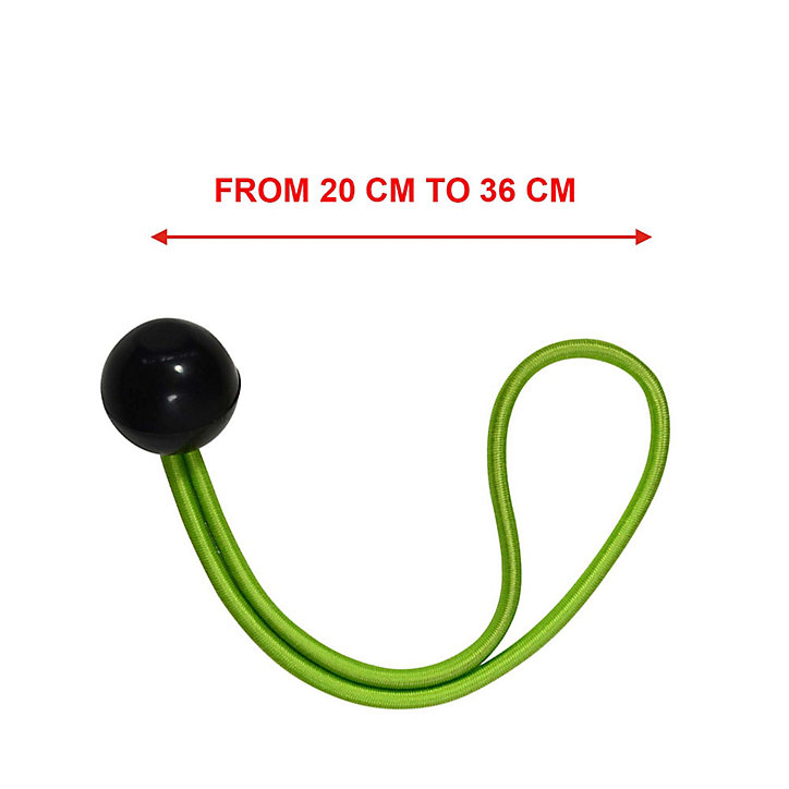 Tendeur à boule 20 cm Master Lock, 4 pièces