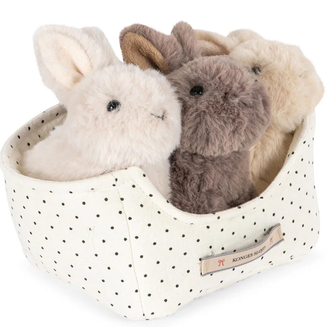 konges sløjd knuffelkonijnen love - 17 cm
